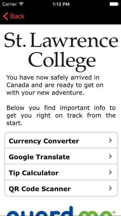 St.Lawrence College Arrival screenshot 4