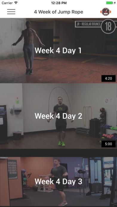 4 Week of Jump Rope - Burn Calories, Weight Loss screenshot 2