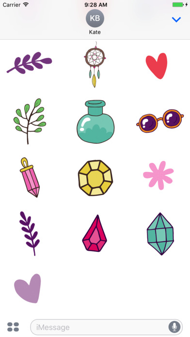 Animated Boho Styles Stickers screenshot 4