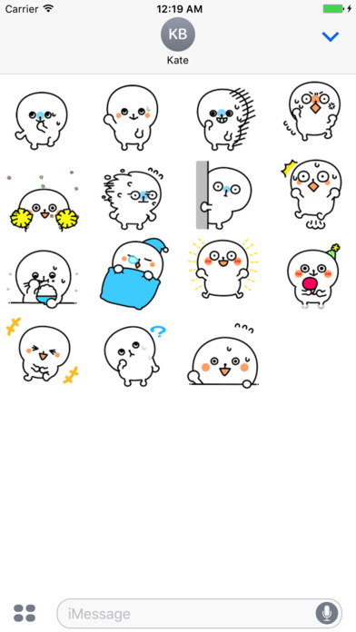 Play Cute Animated Stickers screenshot 2