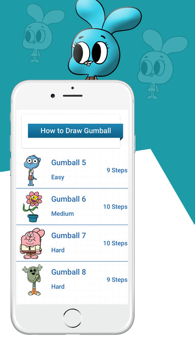 How to Draw Gumball screenshot 2