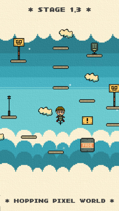 Hopping Pixel World screenshot 2