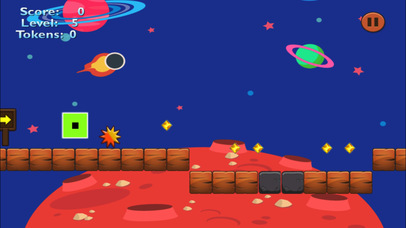 A Color Cube On The Space World screenshot 2