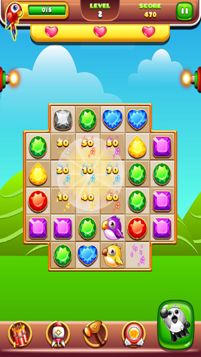 Jewel World Crush - Match 3 Puzzle Game screenshot 2
