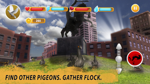 pigeon simulator town bird