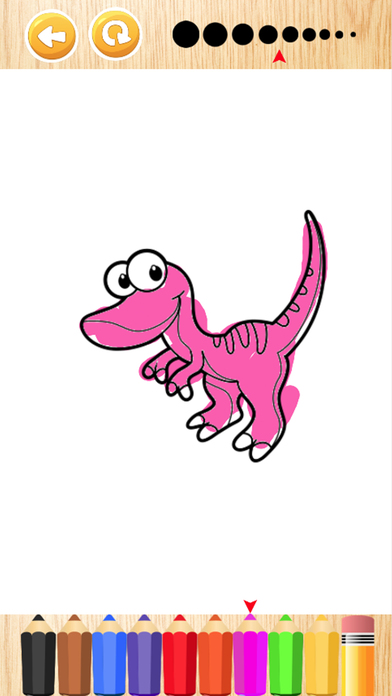 Dinosaur Park Coloring Jurassic Dino World for Kid screenshot 3