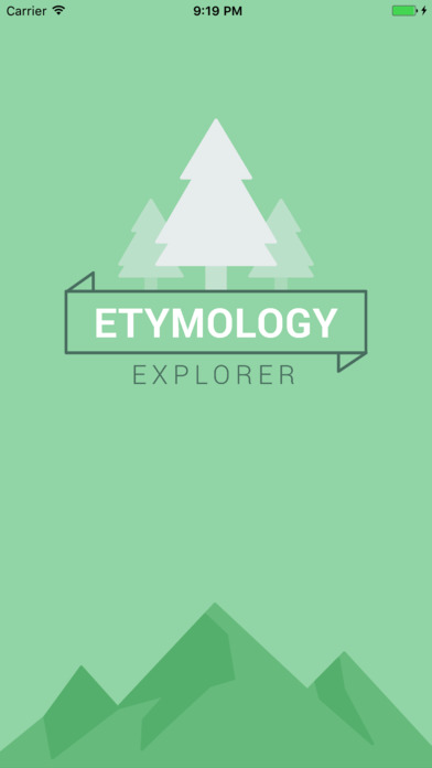 EtymologyExplorer screenshot 3