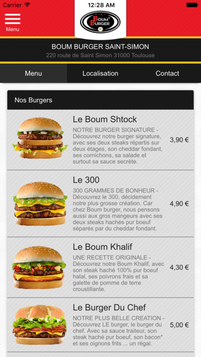 Boum Burger screenshot 3