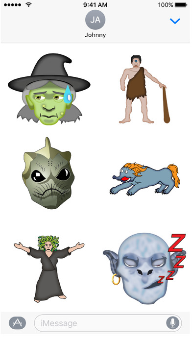 Fantasy Monster Emoji screenshot 3