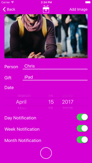 Birthday Countdown Snap Time screenshot 3