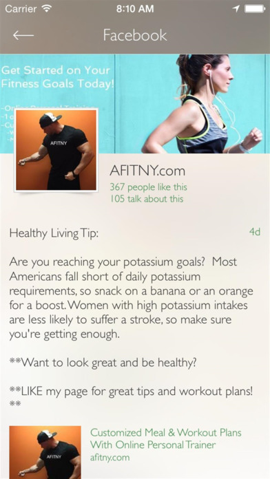 AFITNY - Fitness Trainer screenshot 2