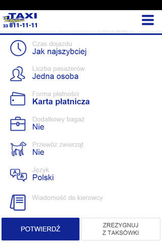 Taxi Jedynka screenshot 3