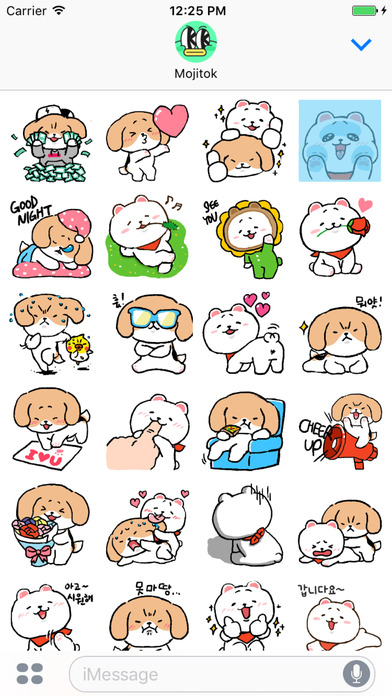 Beagle and Pomeranian Stickers screenshot 2