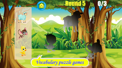 Animal Vocabulary - Learning English word puzzle screenshot 3