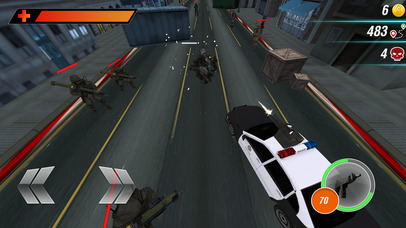 Cops Wars: Shooting Police Car screenshot 4