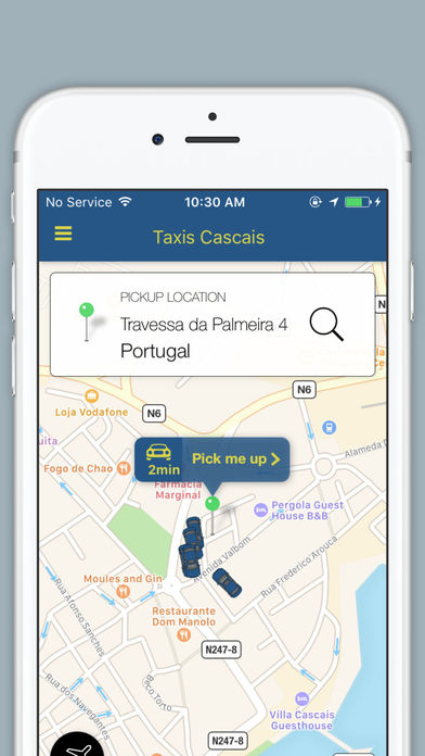 Taxis Cascais screenshot 2