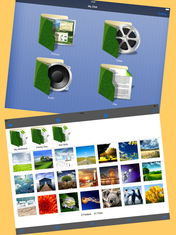 Screenshots of Lock Photos Album & Video.s Safe - Password Hide Apps Private Photo Vault & Secret Calculator Picture.s for iPad