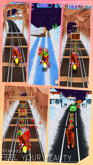 3D Bear Run Metro Go - Pro screenshot 3