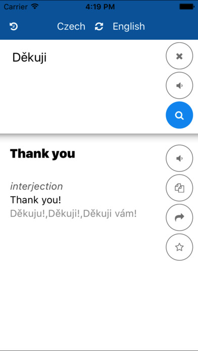 Czech English Translator screenshot 3