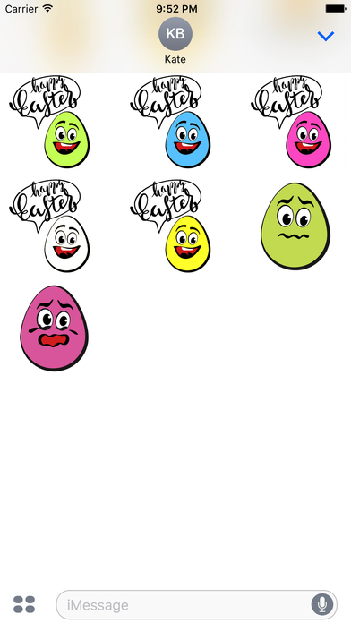 Easter Calligraphy Stickers screenshot 3