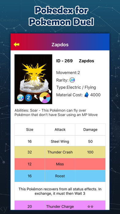 Pokedex for Pokemon Duel - Figures & Plates screenshot 2