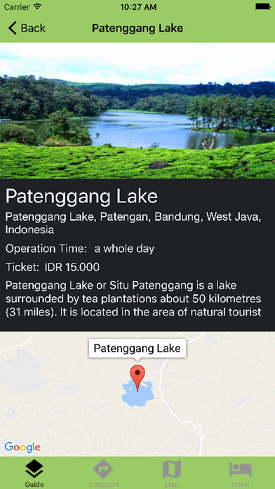 Bandung Travel Guide screenshot 3