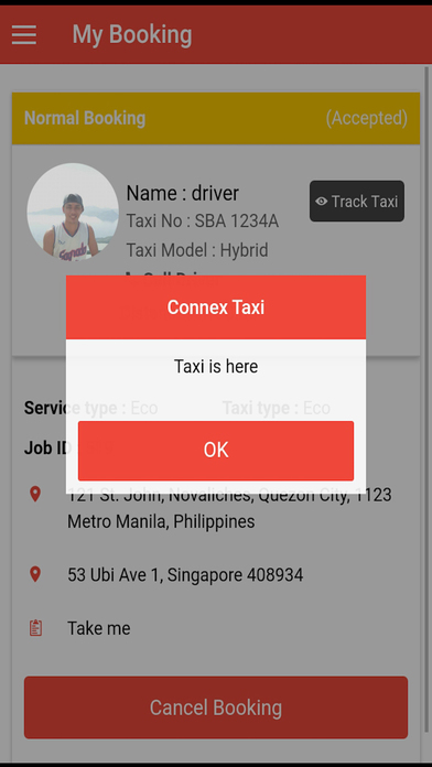 ConnexTaxi Passenger screenshot 3
