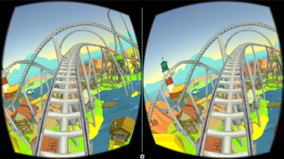 Roller Coaster VR Island for Google Cardboard screenshot 4