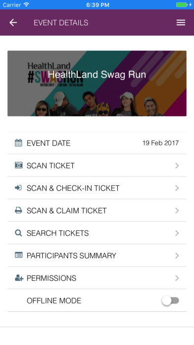 Ticket2u Organiser screenshot 2