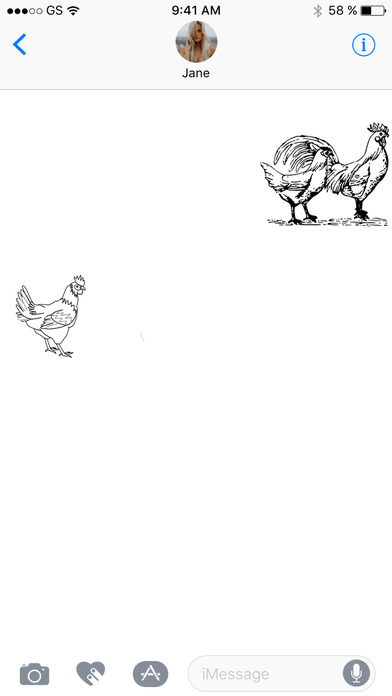 Roosters Two Sticker Pack screenshot 3