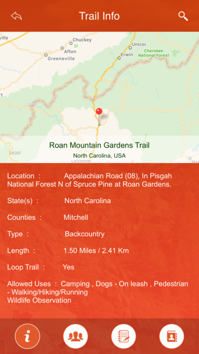 North Carolina State Parks & Trails screenshot 4