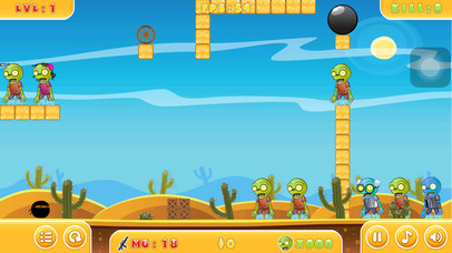 Nya Nya Orange: Zombie Apocalypse screenshot 2