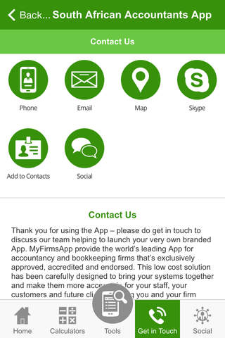 South African Accountants App screenshot 3