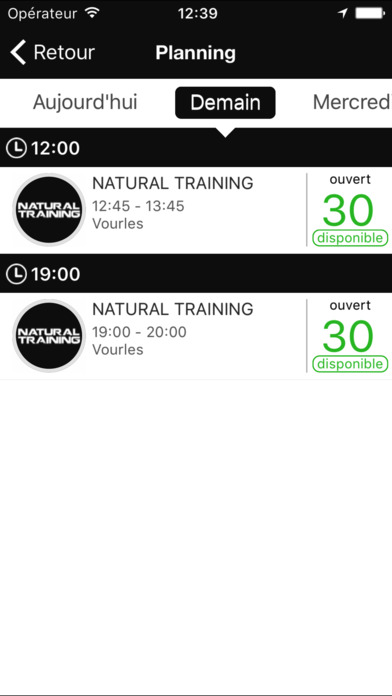 Natural Training screenshot 3