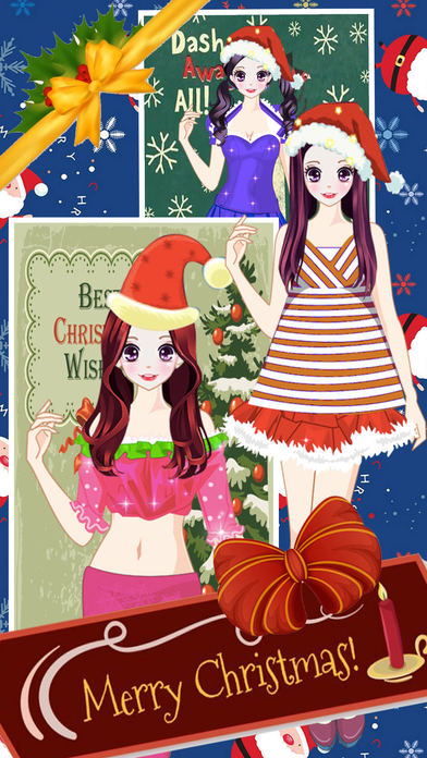 Christmas Princess 's Party - Free fashion game screenshot 2