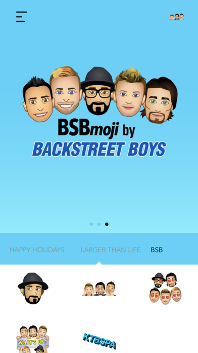 BSBmoji By Backstreet Boys Keyboard screenshot 2