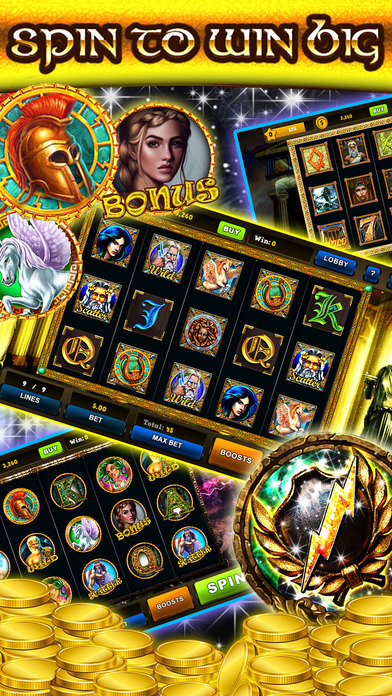 777 Gods Casino Slots– Let It Rain Money Game 2 HD screenshot 3