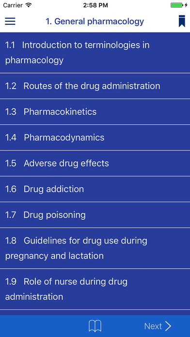 Deo's Pharmacology screenshot 4