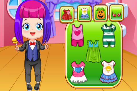 Baby Girl Hair Salon - Kids Makeup Game screenshot 3