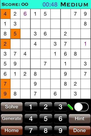 Sudoku - Pro Sudoku Version Game screenshot 4
