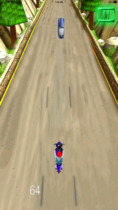 Action Of Insane In The Way: Fast Motorcycle screenshot 2