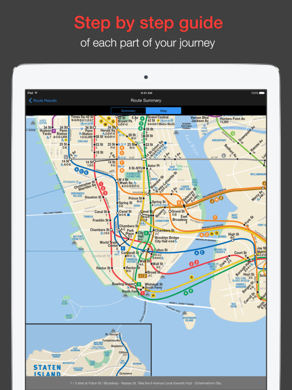 nyc subway trip planner