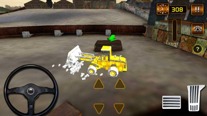 Heavy Road Construction Loader Truck Driver Sim screenshot 2