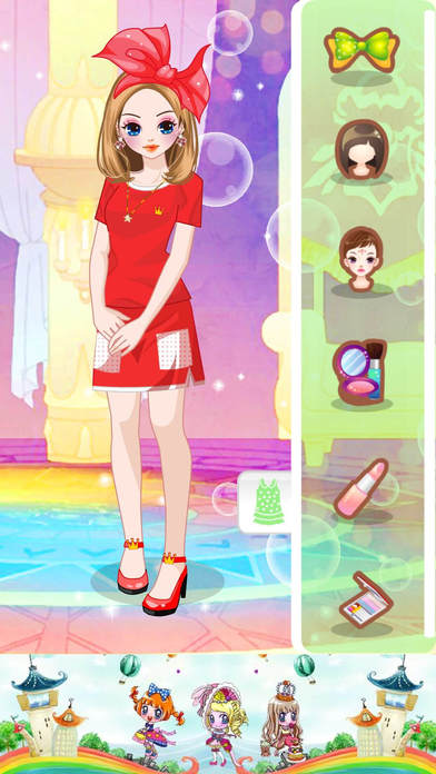 女生游戏:公主化妆换装沙龙 screenshot 2