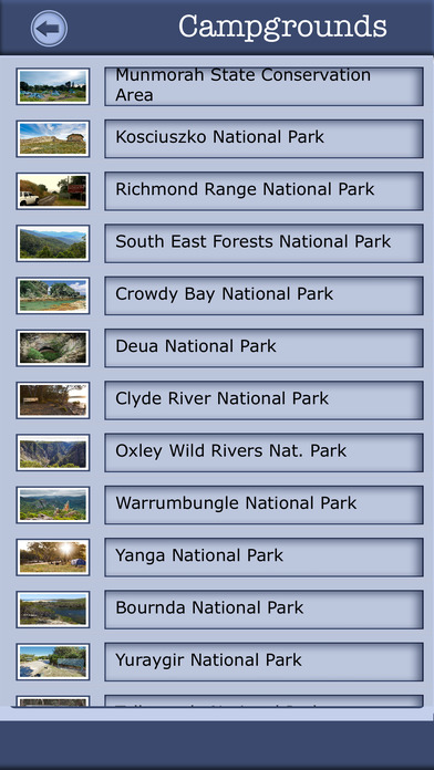 Australia - Campgrounds & Hiking Trails,State Park screenshot 2