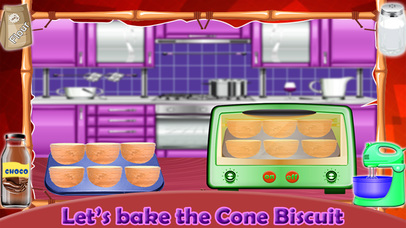 Cone Cupcakes Maker - Sweet Food Cooking screenshot 3