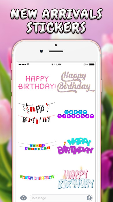 Happy Birthday - Stickers screenshot 3