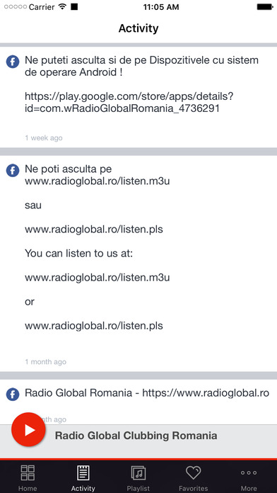 Radio Global Clubbing Romania screenshot 2