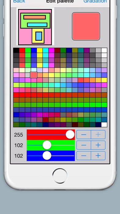 Pixel art Painter Pro / Draw a dot picture screenshot 3