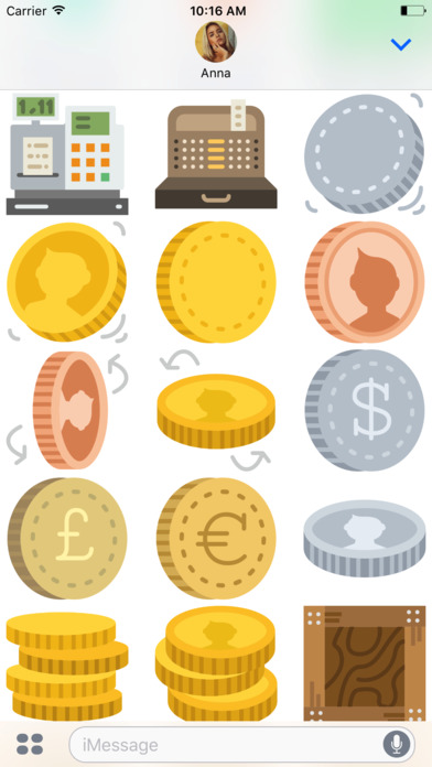 Money Stickers - Dream See Achieve Big Dollar screenshot 4